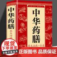 中华药膳养生治病一本通正版汤膳药膳食谱食疗中医养生书籍大全常见中药材功效解读中药知识入门对症调理养生食疗