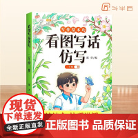 斗半匠 看图写话仿写二年级上册 小学生2年级上册语文写作方法技巧入门素材积累小学生看图写话说话练习本全彩注音版每日一练