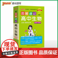 2025新教材图解速记-高中生物通用版 必修+选择性必修基础知识手册高一二三高考便携口袋书重难点速查速记