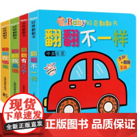 Baby好奇翻翻书(全4册)翻翻我是谁+翻翻不一样+翻翻在哪里+翻翻有几个