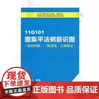 11G101图集平法钢筋识图规则讲解、三维透视、实例解读 褚振文编著 中国建筑工业出版社 正版书籍