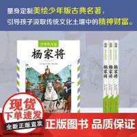 少年读万卷·中国卷·杨家将 8-12岁 经典爱国英雄传奇小说,民族大义家国情怀,少年版白话文,传统文化