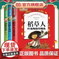 安徒生童话+稻草人+格林童话(3册)三年级上快乐读书吧 彩图注音版小学生一二三年级课外阅读书世界经典文学少儿名著儿童