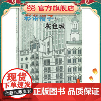 彩条帽子与灰色城(欧洲气质的哲思绘本 让孩子学会快乐安心地做自己!)