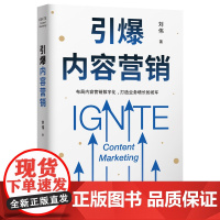 引爆内容营销 数字营销品牌营销打造IP影响力阶段运营初创期创业者布局内容营销数字化打造业务增长中国工人出版社店正版