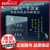 [央视网]不要慌太阳下山有月光 央视读书朗读者 人民日报推崇的生活哲学 淡人生活家史铁生季羡林肖复兴等写给你的反内耗笔记