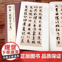 智永《真草千字文》楷书字帖中国历代名家碑帖原方法版行书小草书sh