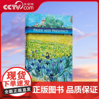 [央视网]Pride and Prejudice 傲慢与偏见 提高英语阅读水平的很好读物现代油画的封面 体现古典与时尚的