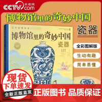 [央视网]博物馆里的奇妙中国瓷器 王可著藏在课本里的博物馆儿童历史文物百科全书 少儿科普知识博物馆文物知识文化历史考古书