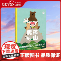 男孩与山 给孩子的幸福哲学遇见世界的美好找到自己的爱和归属让孩子学会观察世界思考人生3岁以上幼儿亲子共读儿童绘本QS