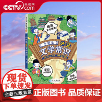 [央视网]小学生必背文学常识 漫画必背文学常识积累大全中国古代文学常识一本全通百科知识常识书籍 SL