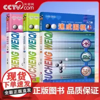 [央视网]速成围棋入门篇3册套装 黄焰著 儿童围棋教材 围棋书入门初级篇 围棋棋谱死活题 零基础围棋启蒙教材围棋打谱手筋