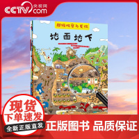 [央视网]超级观察与发现 全4册 4大主题 近500个寻找元素 1500多处细节挑战你的观察力 培养观察力专注力记忆力思