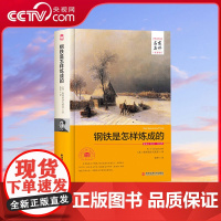 [央视网]钢铁是怎样炼成的名家名译 中文全译本 世界经典文学名著外国文学小说精装典藏版八年级上册3D