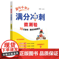 2025春季黄冈小状元期末复习满分冲刺微测验三年级语文下册人教版R全国通用小学3年级期末冲刺100分期末专项复习