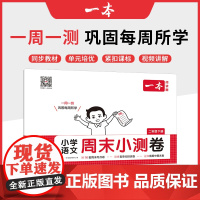 2025春一本小学语文周末小测卷二年级下册同步考点单元培优期中期末模拟考测试卷