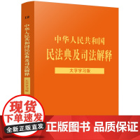[]中华人民共和国民法典及司法解释:大字学习版(根据最新民法典总则编司法解释编撰) 中国法制出版社 正版书籍