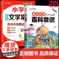 课本里的百科常识小学生必背百科常识文学常识积累大全小学一年级二年级四五六三年级语文基础知识汉知简中国古代现代藏在全书