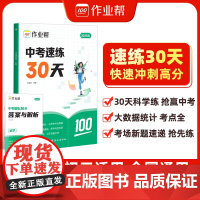 作业帮2025版中考速练30天数学