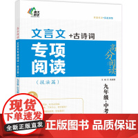 正版书籍(高分阅读)文言文专项阅读(技法篇)九年级+中考版