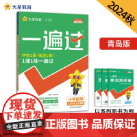 一遍过 小学 三年级上册 数学 QD(青岛)2025年新版 天星教育