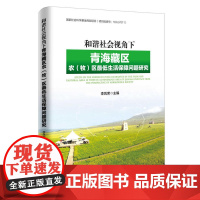 和谐社会视角下青海藏区农 牧 区最低生活保障问题研究 正版书籍