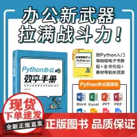 [店]Python办公效率手册 麦叔 python自动化办公 python编程入门到实战 python语言程序设计基础