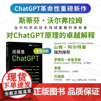 [出版社店]这就是ChatGPT AI人工智能聊天机器人自然语言处理ChatGPT原理神经网络机器学习文本生成书籍