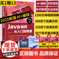 2025新版]java编程从入门到精通java语言程序设计核心技术程序设计基础编程入门零基础自学deepseek从入门到