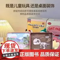 恐龙五宝铁盒磁吸拼图