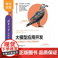[正版新书]大模型应用开发 深入理解30个可执行案例设计 李永华 刘宇沛 孙玉江 清华大学出版社 人工智能 深度