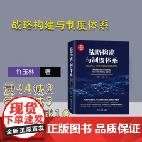 [正版新书]战略构建与制度体系:组织与人力资源管理全景视角 许玉林、王剑 清华大学出版社 人力资源管理