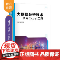 [正版新书] 大数据分析技术——使用Excel工具 王建平、傅翠 清华大学出版社 计算机 Excel 大数据