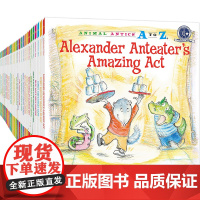 爱心树 英文原版绘本Animal Antics A to Z幼儿园里的26个开心果:3-6岁美国老师力推英语启蒙绘本满足