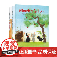 爱心树 英文原版绘本 分享才快乐:3-6岁“ 分享才快乐”好品格养成绘本 全球18个国家和地区