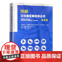 图解汉拉兽医解剖学名词(第4版)32362-9 刘为民 陈耀星 司丽芳 叶亚琼 译 2024