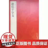 中国碑帖名品八十 赵佶千字文 释文注释 繁体旁注 草书毛笔书法字帖 上海书画出版社