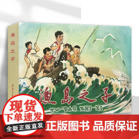 渔岛之子 32开大精装连环画 雷人布脊版 钱贵荪 黑美连环画