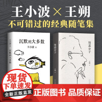 王小波王朔典藏杂文《沉默的大多数》《知道分子》王小波×王朔代表性随笔集 全面认知两位大师的思想版图硬核智慧 拒绝装模作样