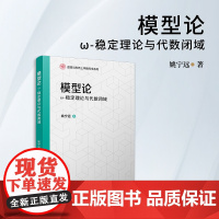 模型论:ω-稳定理论与代数闭域(逻辑与形而上学教科书系列)姚宁远 复旦大学出版社 数学-研究