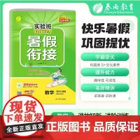 2025秋季 实验班提优训练暑假衔接版 五升六年级数学 青岛版