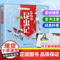 少儿读经典 法布尔昆虫记 注音版 童心 6-8-10岁儿童小学生科普书 全彩插画 研究昆虫科学巨著 讴歌生命宏伟诗篇 描