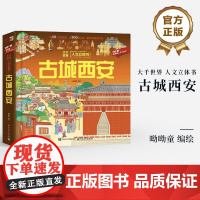 店 大千世界人文立体书 古城西安 呦呦童幼儿儿童书籍 千年古都荡气回肠的历史底蕴课外阅读书籍 3d立体书 电子工业出版社