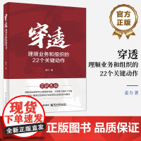 店 穿透 理顺业务和组织的22个关键动作 姜力 著 组织人才绩效管理机制思辨 企业创始团队中高层管理者参考书籍