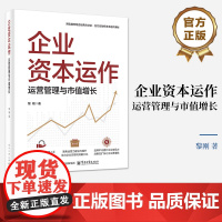 店 企业资本运作 运营管理与市值增长 翔实案例结合经典方法论 全方位剖析资本运作奥秘 黎刚 著 电子工业出版社