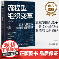 店 流程型组织变革 数字化转型与业绩增长新路径 张兴华 企业流程变革实践集萃 管理咨询经验提炼 组织发展 数字化转型书