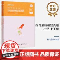 店 综合素质极致真题·小学 上下册 国家教师资格考试 粉笔教育 粉笔教师 编著 电子工业出版社