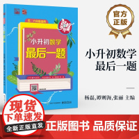 店 小升初数学 最后一题 妈妈优选 思维导图 解题技法 对应小练 综合精练 杨磊 等 电子工业出版社