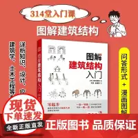 图解建筑结构入门 原口秀昭著 建筑图册零基础入门 建筑模型 景观设计 图解建筑结构 图解现代模型要素模型制作 环境设计书