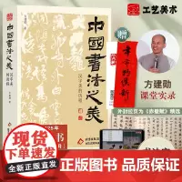 中国书法之美方建勋著正版 赠赤壁赋精选北大精选公开课800余张碑帖高清图片甲骨文金文篆行书楷书北京工艺美术出版社